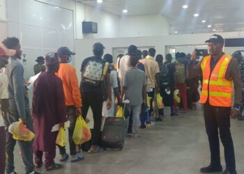 PHOTOS: Another Batch Of Stranded Nigerians Arrive From Sudan