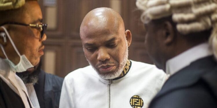 Nnamdi Kanu To Remain In DSS Custody As Supreme Court Adjourns Case Till September