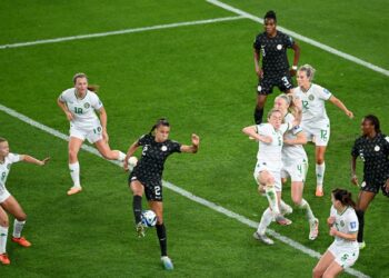 Football Fans in Enugu Laud Falcons for Qualifying for Round of 16