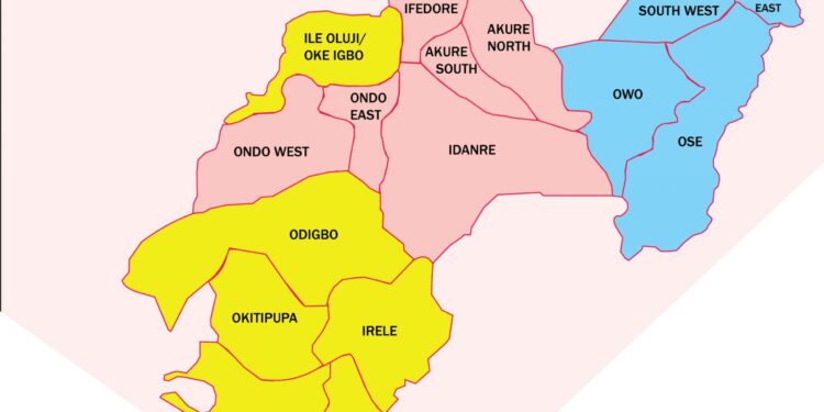 REVEALED: See Proposed 22 LCDAs In Ondo State
