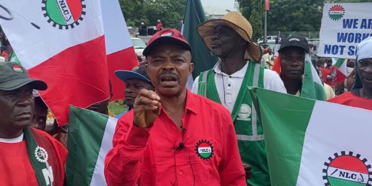 Protest: NLC Demands N200k Minimum Wage