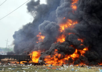 Gas Explosion Causes Panic in Lagos Market