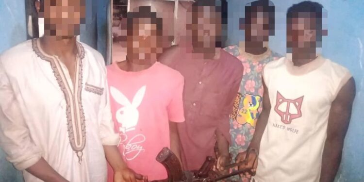 5 in Police Net Over Illegal Possession Of AK-47 rifles