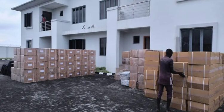 NDLEA Confiscates Mansion Used For Drugs Production In Lagos