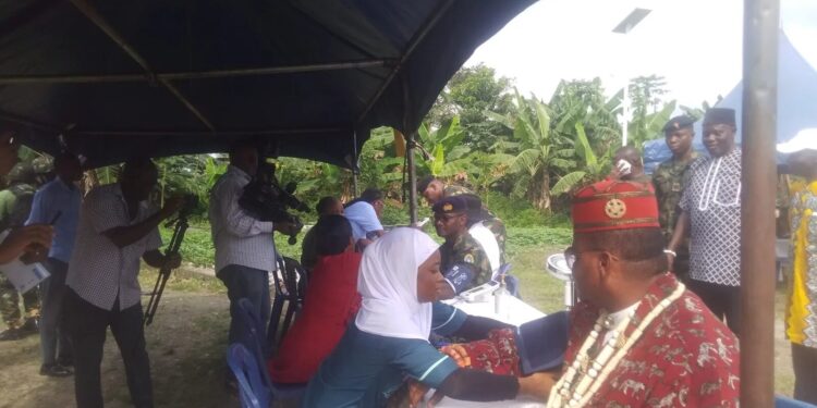 Navy Offers Free Medical Services To Host Community In Bayelsa