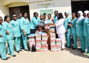 Nurses Donate Food Items, Electronics To Orphanage in FCT
