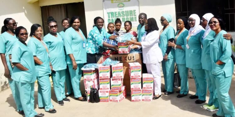 Nurses Donate Food Items, Electronics To Orphanage in FCT
