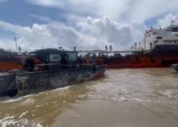 Tantita Security Services, Nigerian Navy Clash Over ‘Massive’ Crude Oil Vessel in Ondo Coastal Waters