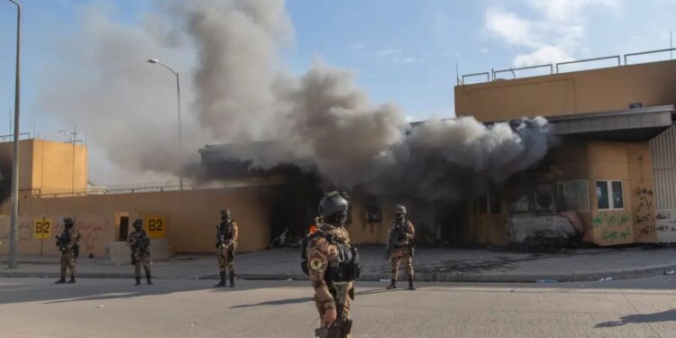 U.S. Embassy In Baghdad Confirms Missile Attack