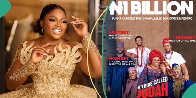 Funke Akindele’s ‘A Tribe Called Judah’ Becomes First Nollywood Film To Hit ₦1bn