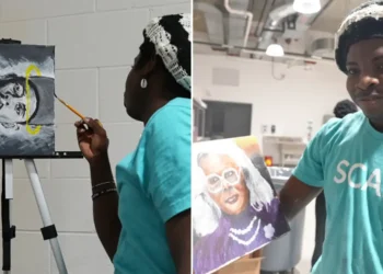 Nigerian Student Breaks Guinness World Record with 100-hour painting marathon
