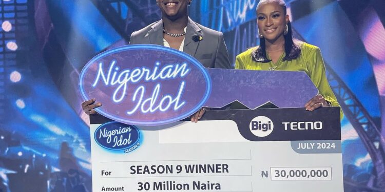 Chima Udoye Wins Ninth Edition of Nigerian Idol