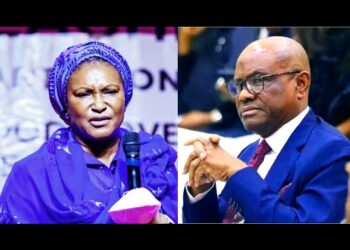 You Won’t Return To Senate – Wike Criticizes Ireti Kingibe