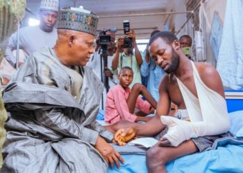 Vice President Shettima Visits Victims of Gwoza Suicide Bombings, Condoles Families