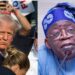 ‘Distasteful, Undemocratic’ – Tinubu Condemns Assassination Attempt on Trump