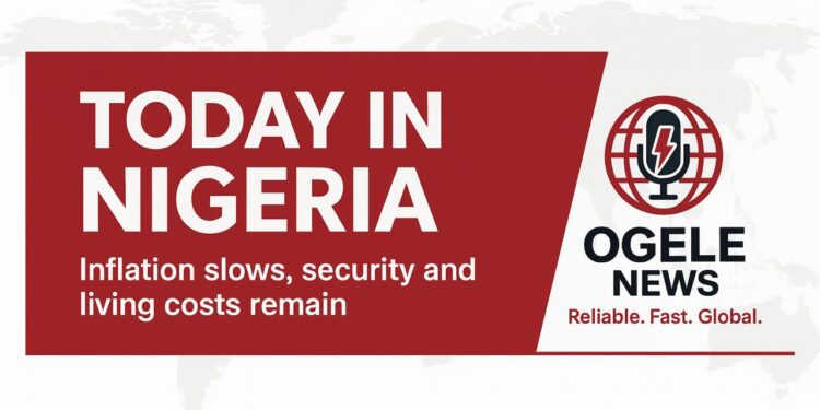 π³π¬ Today in Nigeria: Inflation Slows, Security Stays Central, Pressure Still Felt