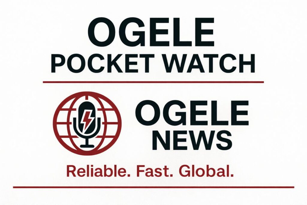 Ogele Pocket Watch. Nigeria today