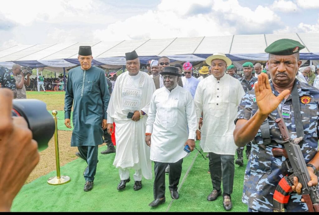 SHC Bibopere Ajube addressing peace and security initiatives in the Niger Delta