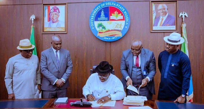 Delta Governor Oborevwori Signs N1.729 Trillion 2026 Budget Into Law