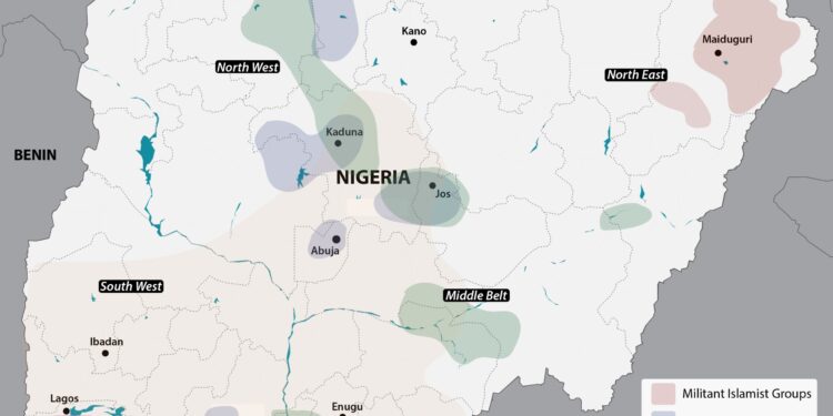 Security Alerts Across Regions as Insecurity Persists in North and North-Central Nigeria.