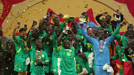 Senegal beat Morocco in AFCON 2025 final as players celebrate with trophy in Rabat