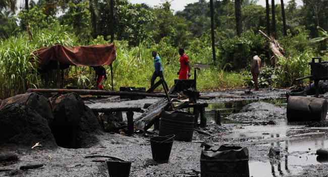 Military destroys 53 illegal refineries in Niger Delta