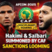 AFCON 2025 Final Fallout: CAF Suspends Hakimi, Thiaw.