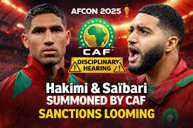 AFCON 2025 Final Fallout: CAF Suspends Hakimi, Thiaw.