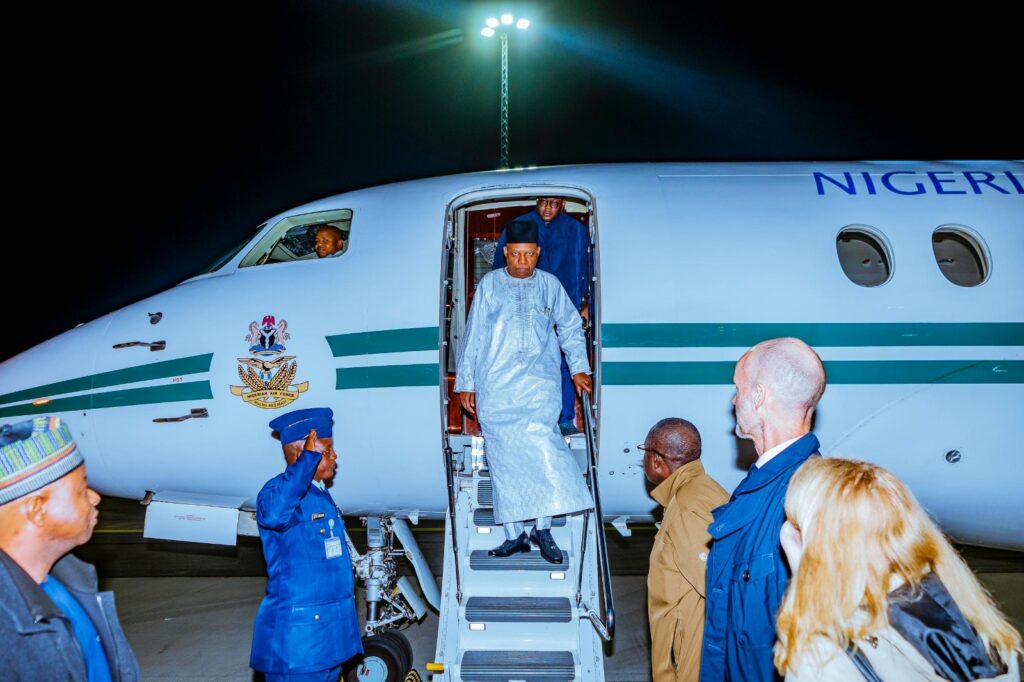 Shettima begins foreign trip to Guinea-Conakry and Switzerland