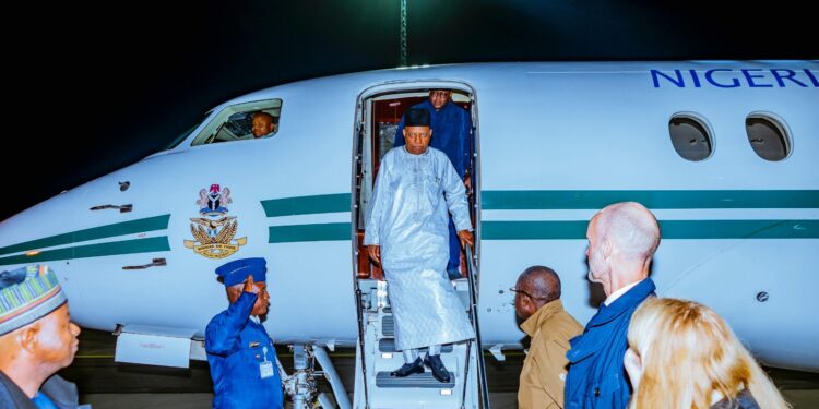 Shettima trip to Guinea-Conakry and Switzerland begins with Conakry inauguration, Davos WEF investment push