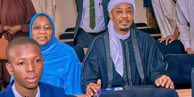 Emir Sanusi Spotted Attending Class With Coursemates at Northwest University in Kano