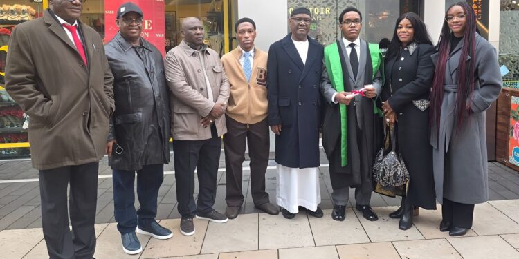 PDP Heavyweights Celebrate With Wike as Son Bags Master’s Degree in London