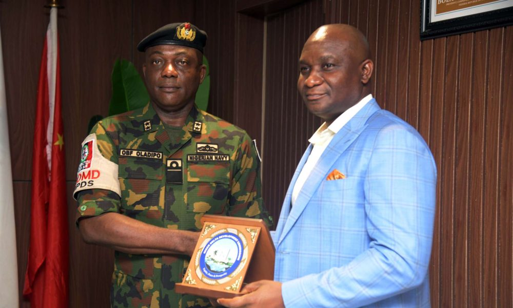 NDDC reaffirms support for Navy security agencies in Niger Delta