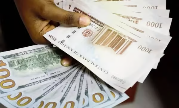 naira slides to 1,366 at official window