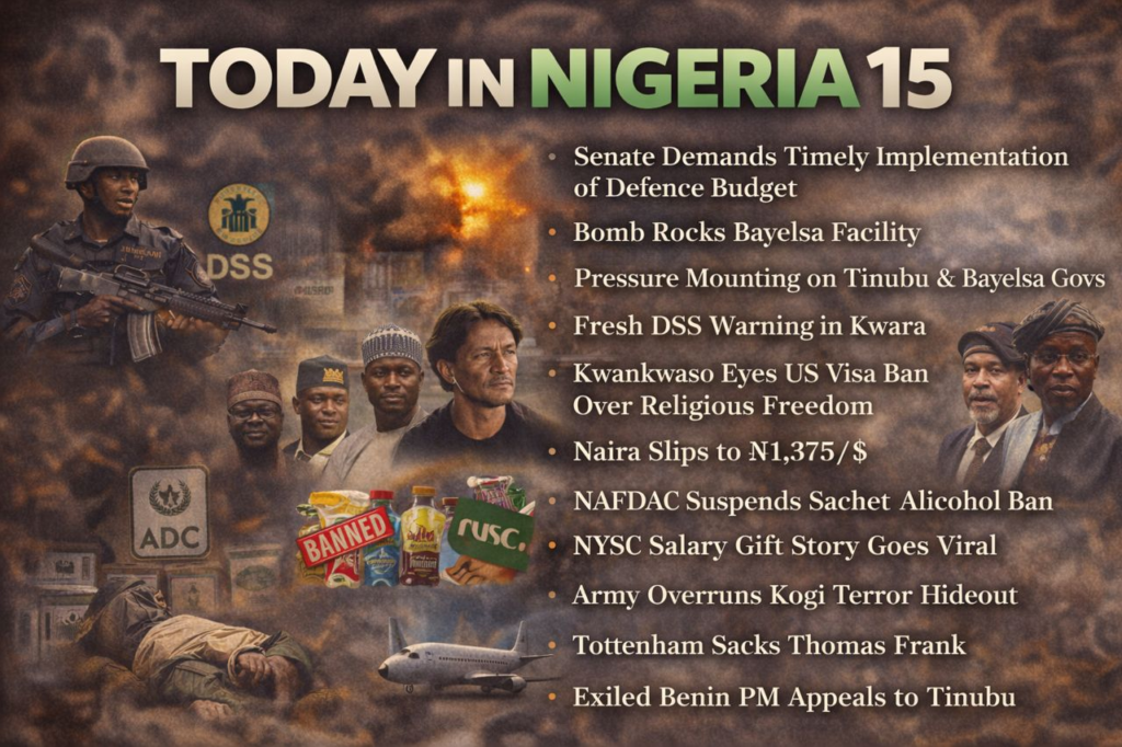 Today in nigeria 15