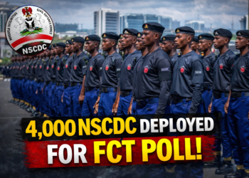 NSCDC Deploys 4,000 Personnel for FCT Area Council Poll, Assures Voters of Security.