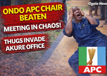 Ondo APC chair beaten as party meeting erupts in chaos