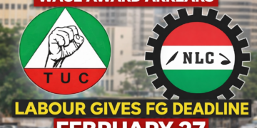 Wage award arrears: Labour gives FG February 27 deadline over unpaid three months, threatens action