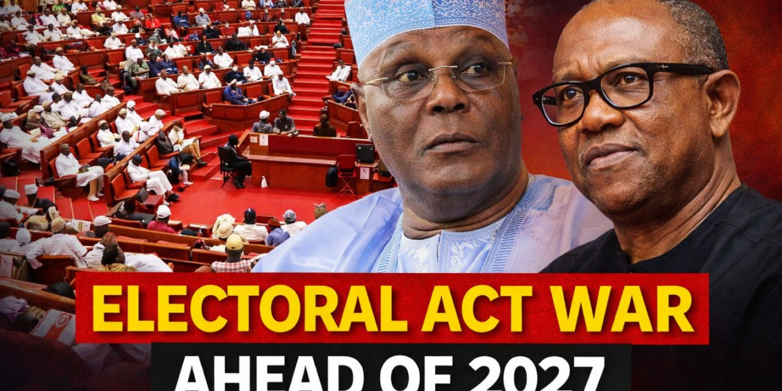 Electoral Act 2026: Senate rejects fresh amendment call as Atiku, Obi, Amaechi lead opposition pushback