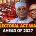 Electoral Act 2026: Senate rejects fresh amendment call as Atiku, Obi, Amaechi lead opposition pushback