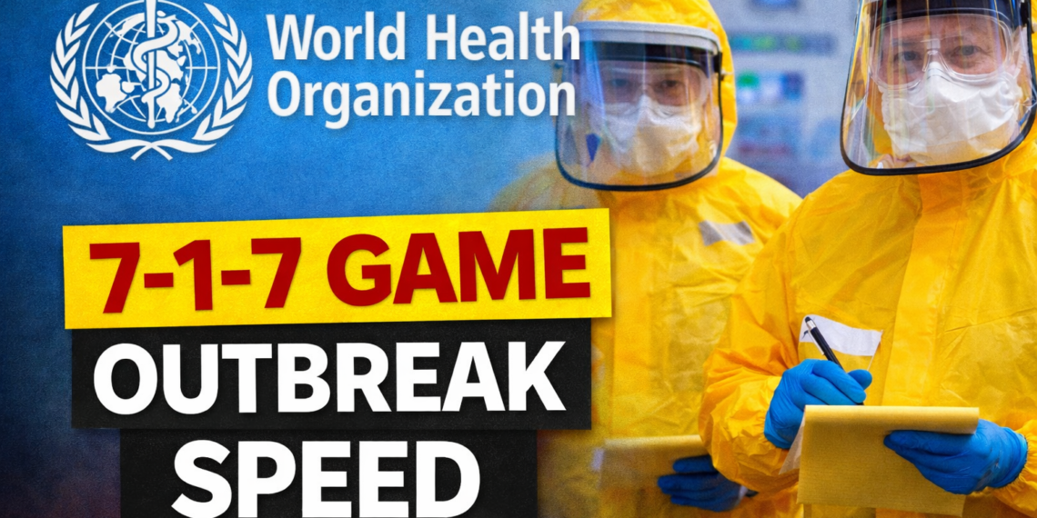 WHO tests “7-1-7 Strategy Game” to speed outbreak detection and response