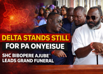 SHC Bibopere Ajube Shut Down Delta State for Pa Onyeisue and Nigerians Are Talking