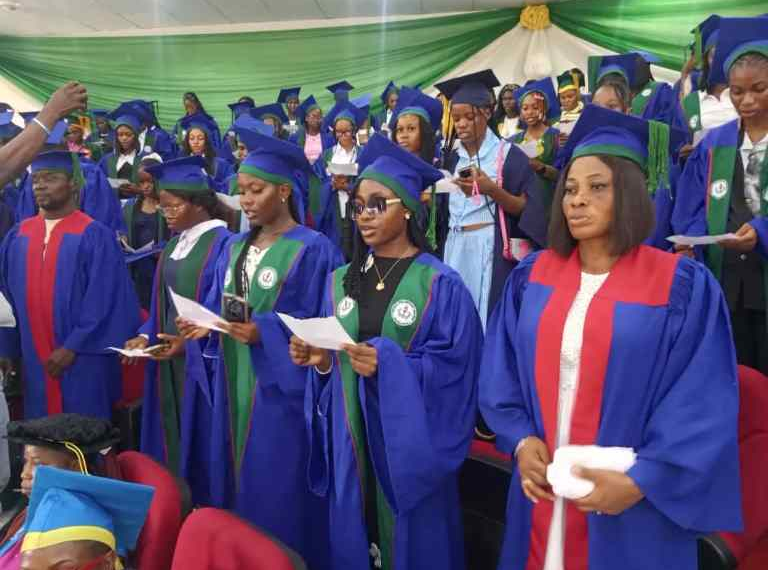 Delta federal poly matriculates 637 students