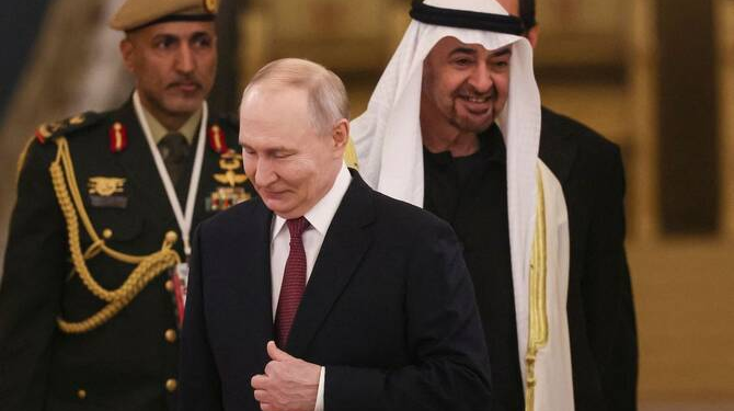 Putin seeks ceasefire in talks with UAE, Qatar