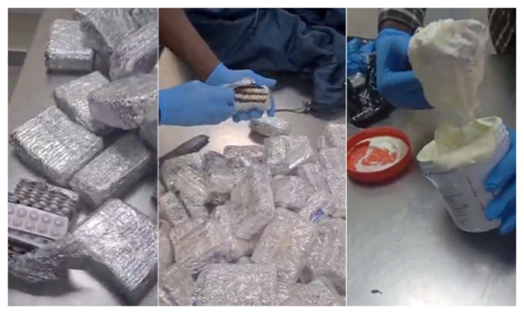 NDLEA seizes drugs hidden in carton walls creams Lagos airport