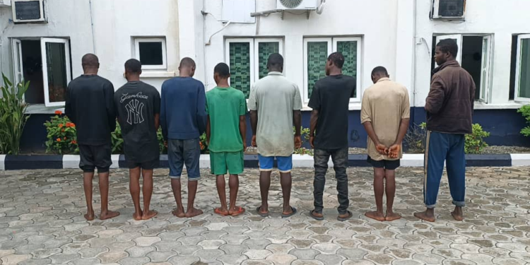 Nigerian Navy Hands Over Eight Oil Theft Suspects, 44,000 Litres of Diesel to EFCC