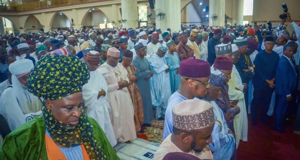 El-Rufai mother burial political leaders Dangote Kaduna funeral Nigeria