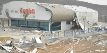 Windstorm Damages Newly Built Abuja Bus Terminal, Sparks Questions Over Public Infrastructure