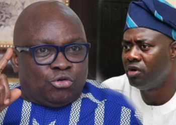 Ayo Fayose Alleges Plot by Seyi Makinde to Remove Olubadan of Ibadan, Despite Official Denials