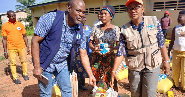 National Emergency Management Agency Delivers Relief Materials to Fire Victims in Cross River State
